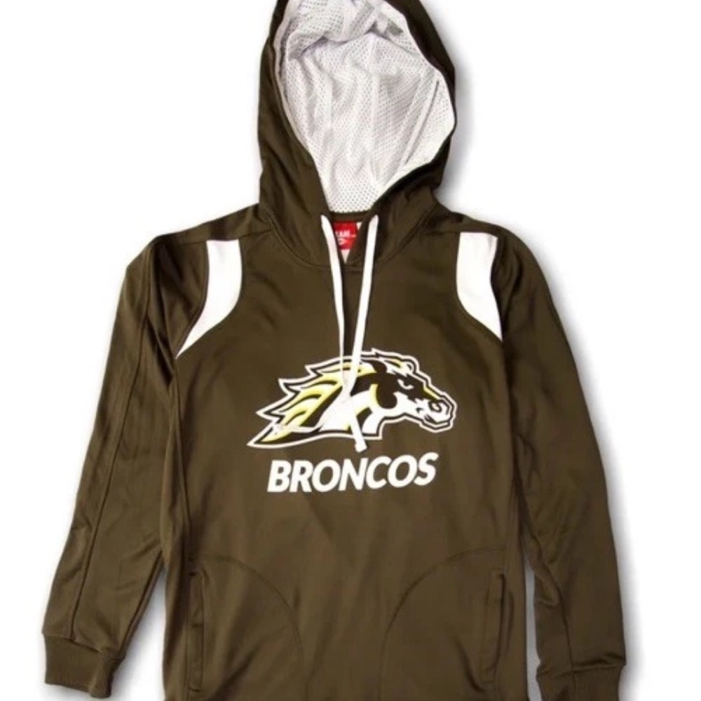 Broncos Brown Hoodie